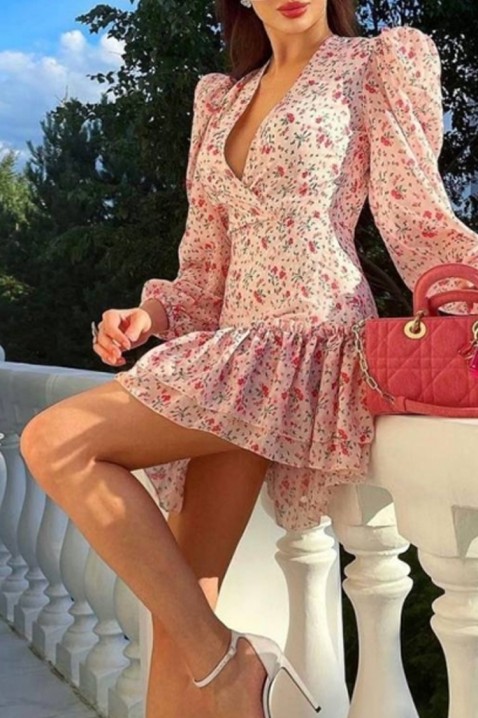 Haljina FLORANA, Boja: roza, IVET.HR - MODERNA ODJEĆA