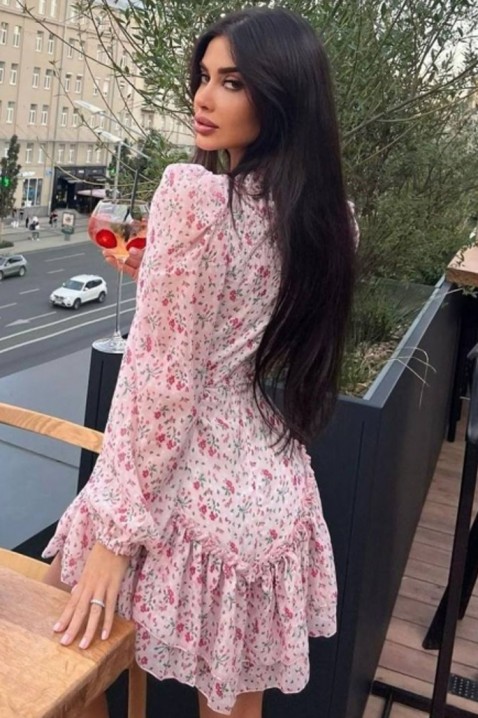 Haljina FLORANA, Boja: roza, IVET.HR - MODERNA ODJEĆA
