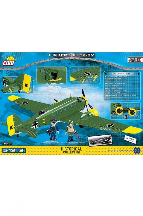 Konstruktor Cobi avion junkers JU-52/3M - dijelovi 548IVET.HR - MODERNA ODJEĆA