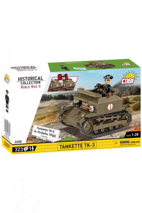 Konstruktor Cobi tenk TK-3 - dijelovi 32IVET.HR - MODERNA ODJEĆA