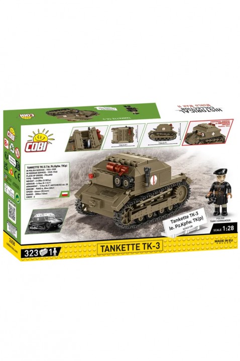 Konstruktor Cobi tenk TK-3 - dijelovi 32IVET.HR - MODERNA ODJEĆA