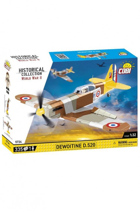 Konstruktor Cobi lovac Dewoitine D.520 - dijelovi 335IVET.HR - MODERNA ODJEĆA