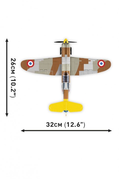 Konstruktor Cobi lovac Dewoitine D.520 - dijelovi 335IVET.HR - MODERNA ODJEĆA