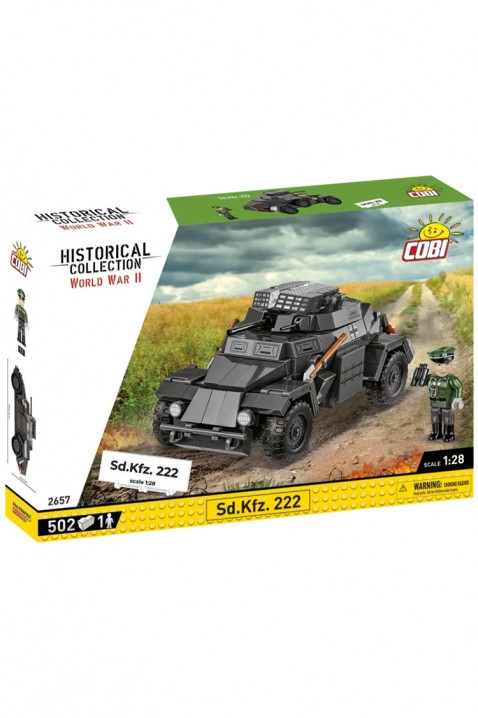 Konstruktor Cobi auto Sd.Kfz. 222 - dijelovi 502IVET.HR - MODERNA ODJEĆA