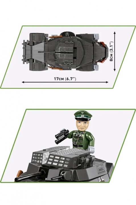 Konstruktor Cobi auto Sd.Kfz. 222 - dijelovi 502IVET.HR - MODERNA ODJEĆA