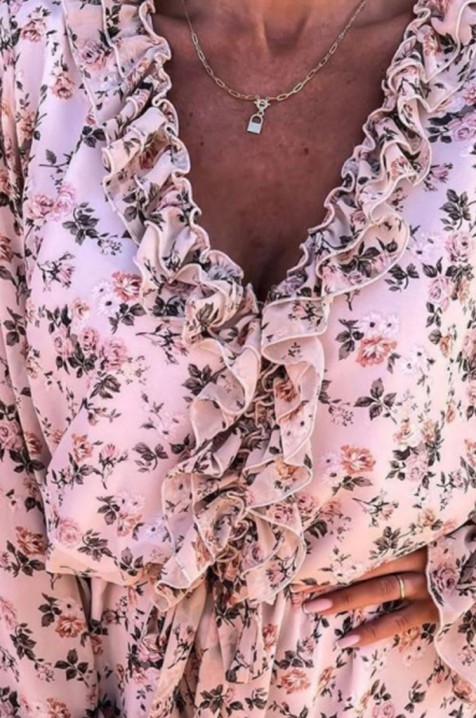 Kombinezon FLOWERRA, Boja: roza, IVET.HR - MODERNA ODJEĆA