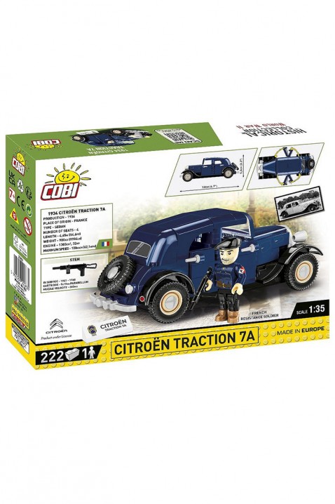Konstruktor Cobi auto Citroën Traction 7A - dijelovi 222IVET.HR - MODERNA ODJEĆA
