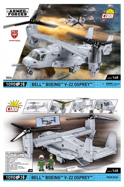 Konstruktor Cobi hibridni Bell Boeing V-22 - dijelovi 1090IVET.HR - MODERNA ODJEĆA