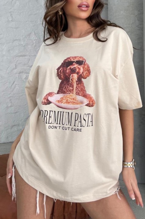 Majica LORENINA BEIGE, Boja: bež, IVET.HR - MODERNA ODJEĆA