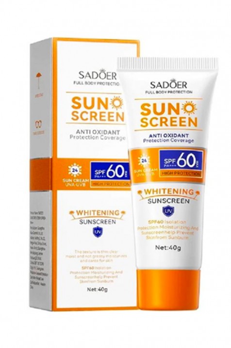 Krema za sunčanje SADOER SPF 60 Whitening SunscreenIVET.HR - MODERNA ODJEĆA