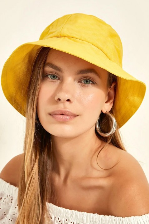Šešir RIOFEPA YELLOW, Boja: žuta, IVET.HR - MODERNA ODJEĆA