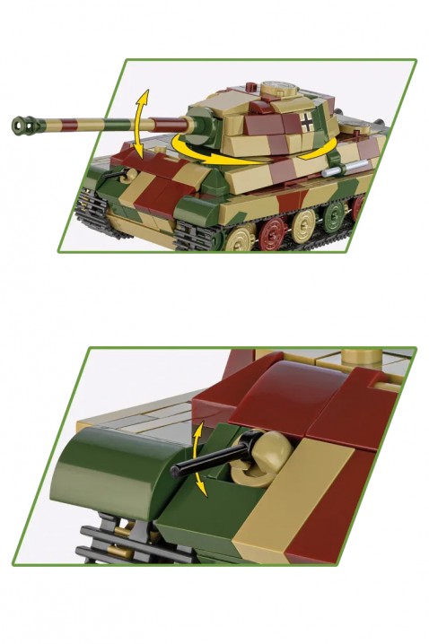 Konstruktor Cobi tenk Tiger II 