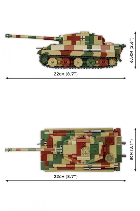 Konstruktor Cobi tenk Tiger II 