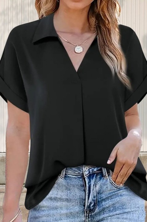 Ženska bluza EURELZA BLACK, Boja: crna, IVET.HR - MODERNA ODJEĆA