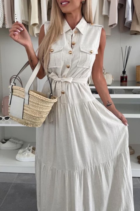Haljina STYLENA BEIGE, Boja: bež, IVET.HR - MODERNA ODJEĆA