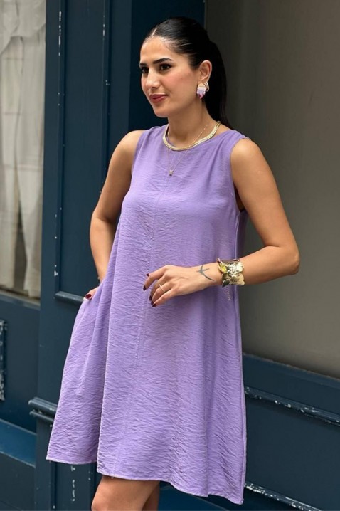 Haljina PURLEVA PURPLE, Boja: ljubičasta, IVET.HR - MODERNA ODJEĆA