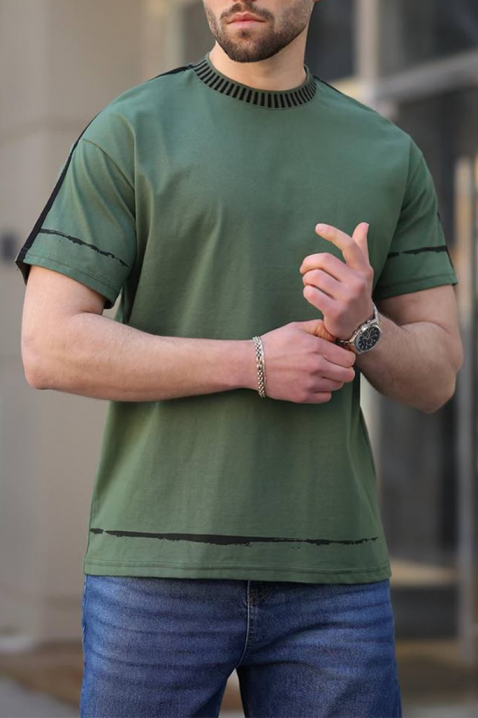 Muška majica MERVORZO GREEN, Boja: zelena, IVET.HR - MODERNA ODJEĆA