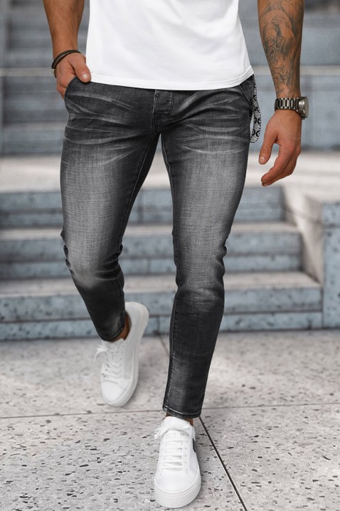 Traperice DENIMZO BLACK, Boja: crna, IVET.HR - MODERNA ODJEĆA