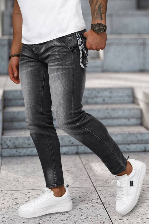 Traperice DENIMZO BLACK, Boja: crna, IVET.HR - MODERNA ODJEĆA