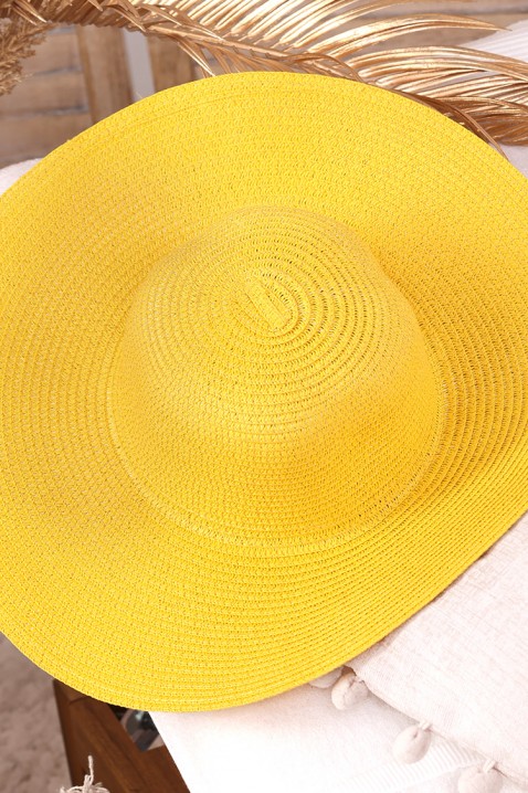 Šešir HATANA YELLOW, Boja: žuta, IVET.HR - MODERNA ODJEĆA