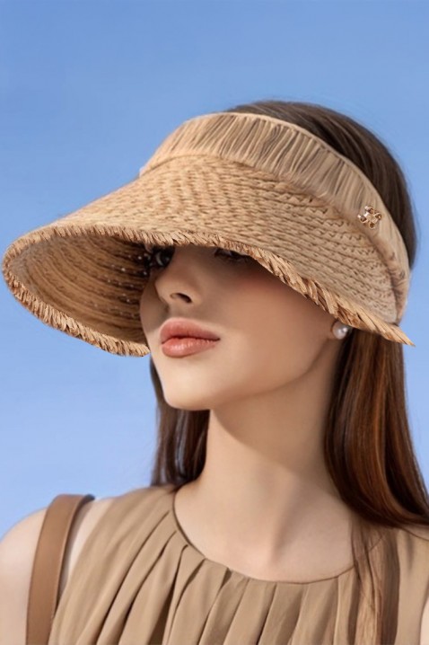 Šešir COMANA BEIGE, Boja: bež, IVET.HR - MODERNA ODJEĆA