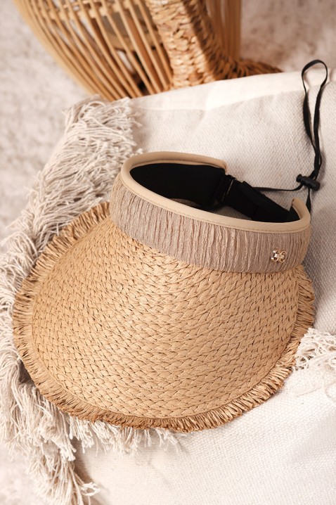 Šešir COMANA BEIGE, Boja: bež, IVET.HR - MODERNA ODJEĆA