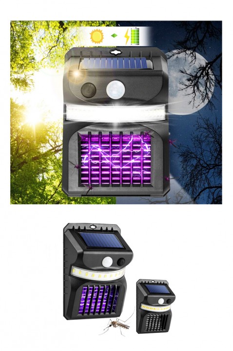 Solarna lampa ALTERZO, Boja: crna, IVET.HR - MODERNA ODJEĆA