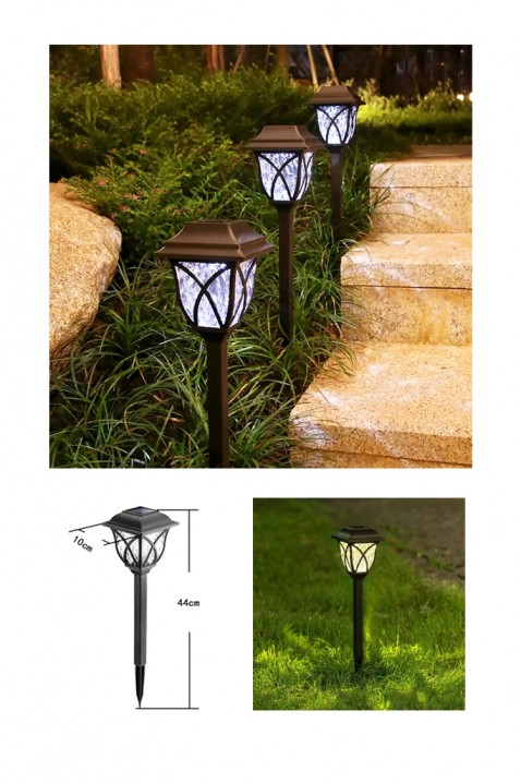 Solarna lampa OGORZELMO, Boja: crna, IVET.HR - MODERNA ODJEĆA
