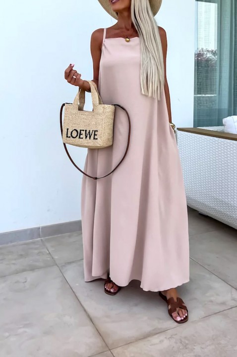 Haljina COLORINA BEIGE, Boja: bež, IVET.HR - MODERNA ODJEĆA