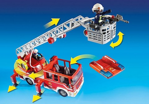 Set s figuricama City Action 9463 Vatrogasno vozilo s ljestvamaIVET.HR - MODERNA ODJEĆA