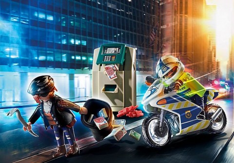 Set s figuricama City Action 70572 Policijski motorIVET.HR - MODERNA ODJEĆA