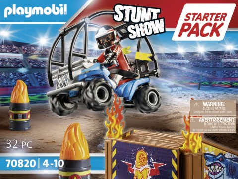 Stunt Show komplet 70820 Početni paket - ATV i goruća rampaIVET.HR - MODERNA ODJEĆA