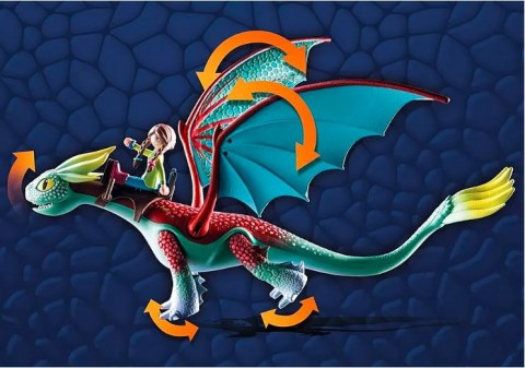 Set s figuricama Dragons 71083 Feathers & AlexIVET.HR - MODERNA ODJEĆA