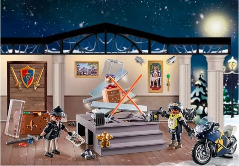 City Action set s figuricama 71347 Adventski kalendar 