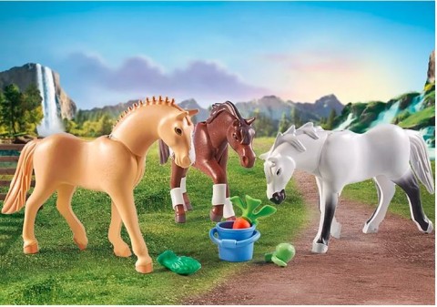 Set s figuricama Horses 71356 3 konja sa sedlimaIVET.HR - MODERNA ODJEĆA