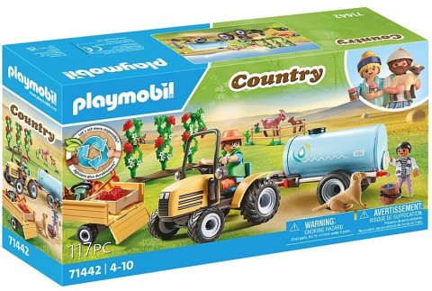 Set s figuricama Country 71442 Traktor s prikolicom i spremnikom za voduIVET.HR - MODERNA ODJEĆA