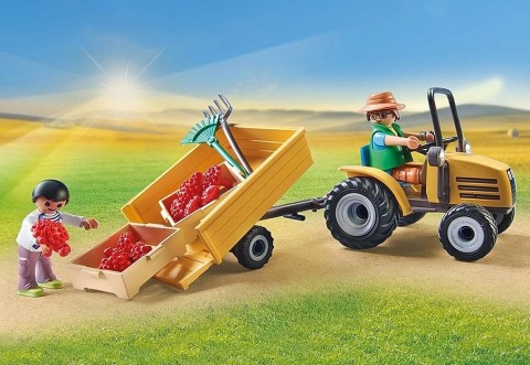 Set s figuricama Country 71442 Traktor s prikolicom i spremnikom za voduIVET.HR - MODERNA ODJEĆA