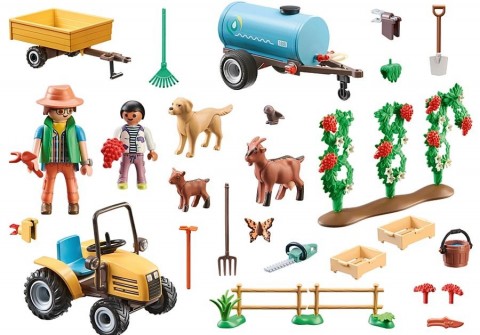 Set s figuricama Country 71442 Traktor s prikolicom i spremnikom za voduIVET.HR - MODERNA ODJEĆA