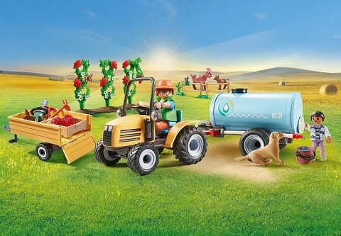 Set s figuricama Country 71442 Traktor s prikolicom i spremnikom za voduIVET.HR - MODERNA ODJEĆA