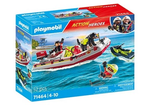 Set figurica Action Heroes 71464 Vatrogasni čamac s vodenim skuteromIVET.HR - MODERNA ODJEĆA