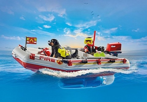 Set figurica Action Heroes 71464 Vatrogasni čamac s vodenim skuteromIVET.HR - MODERNA ODJEĆA
