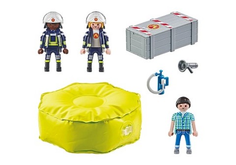 Zestaw figurica Action Heroes 71465 Vatrogasci s zračnim jastukomIVET.HR - MODERNA ODJEĆA