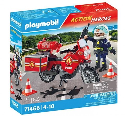 Set s figuricom Action Heroes 71466 Vatrogasni motocikl na mjestu nesrećeIVET.HR - MODERNA ODJEĆA