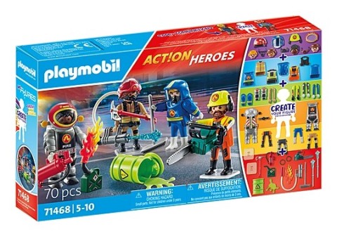 Set figurica Action Heroes 71468 My Figures: VatrogasciIVET.HR - MODERNA ODJEĆA
