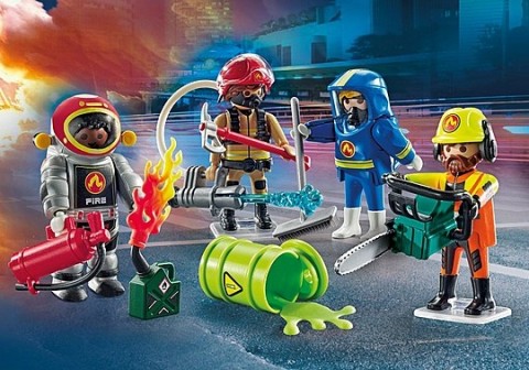 Set figurica Action Heroes 71468 My Figures: VatrogasciIVET.HR - MODERNA ODJEĆA