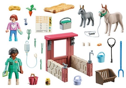 Set figurica Country 71471 Veterinar s magarcimaIVET.HR - MODERNA ODJEĆA