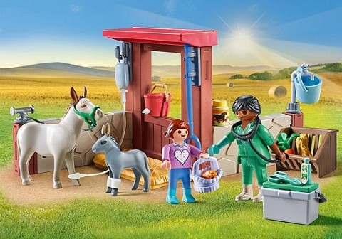 Set figurica Country 71471 Veterinar s magarcimaIVET.HR - MODERNA ODJEĆA