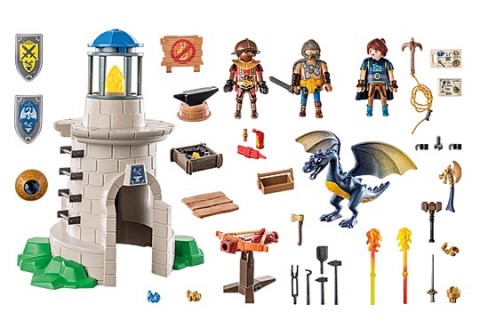 Set figurica Novelmore 71483 Viteški toranj s kovačem i zmajemIVET.HR - MODERNA ODJEĆA