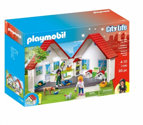 Set s figuricama City Life 71396 Prijenosna trgovina za kućne ljubimceIVET.HR - MODERNA ODJEĆA