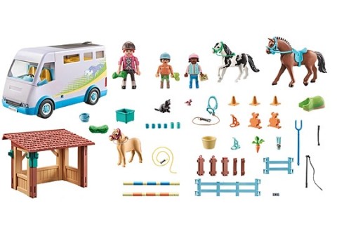 Set figura Horses 71493 Mobilna škola jahanjaIVET.HR - MODERNA ODJEĆA